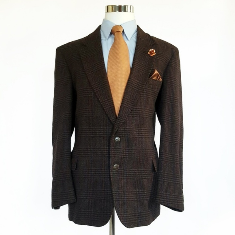 Vintage Woolrich Wool Blazer 44R Brown
